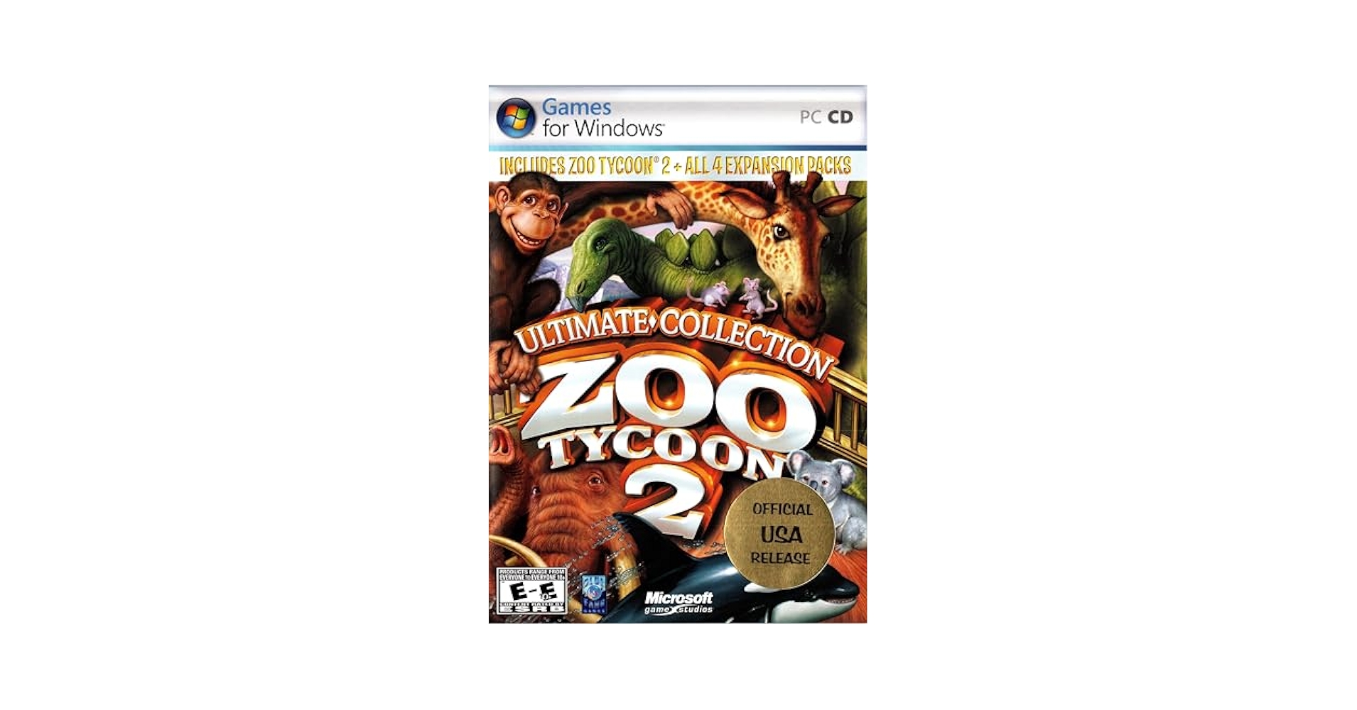 Zoo Tycoon 2 Ultimate Collection PC版 Amazon.com: Zoo Tycoon 2: Ultimate Collection - PC : Video Games